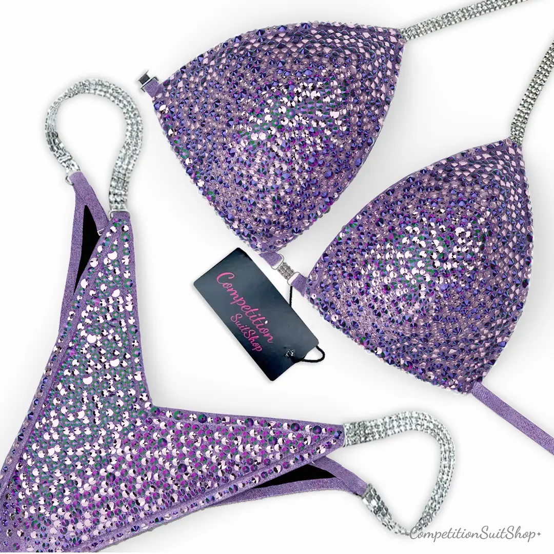 Lavender Blush Stardust Competition Bikini BM239-8